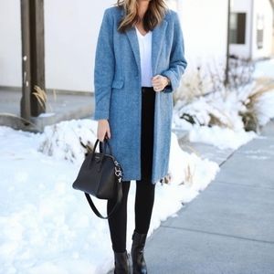 LOFT HERRINGBONE COAT